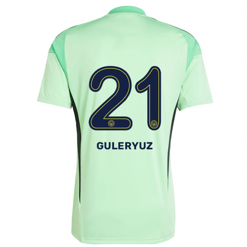 Danxen Dzieci Göknur Güleryüz #21 Jasnozielony Czarny Koszulka Bramkarska 2025/26