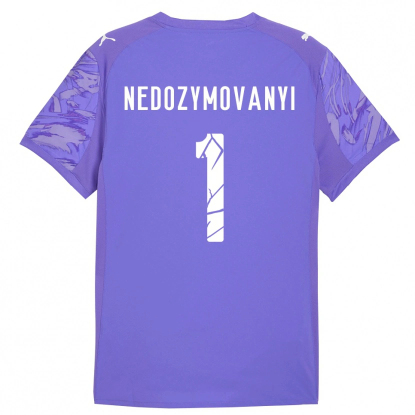 Danxen Dzieci Artem Nedozymovanyi #1 Fiołkowo-Fioletowy Koszulka Bramkarska 2025/26