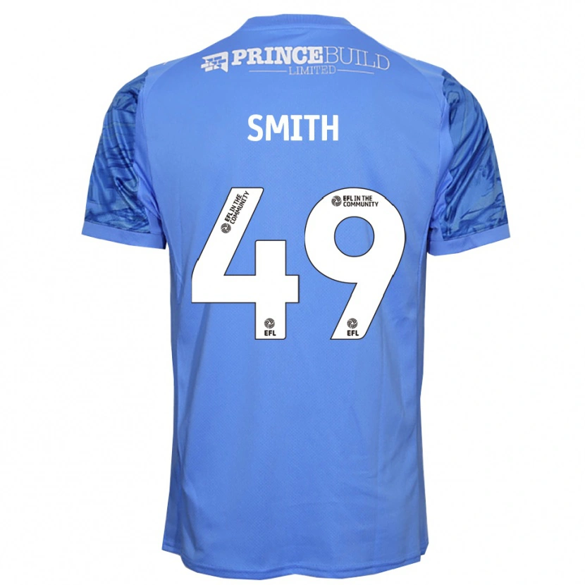 Danxen Dzieci Bastian Smith #49 Błękit Cyjana Koszulka Bramkarska 2025/26