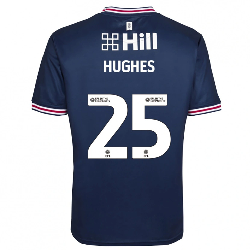 Danxen Dzieci Ben Hughes #25 Królewski Błękit Koszulka Bramkarska 2025/26