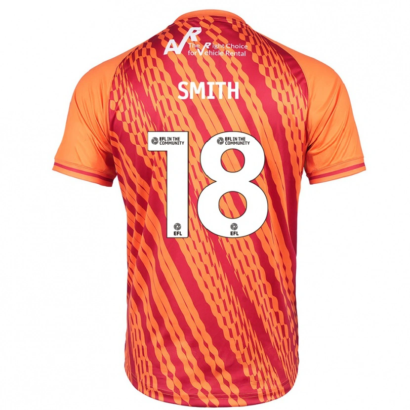 Danxen Dzieci Katy Smith #18 Pomarańczowy Koszulka Bramkarska 2025/26
