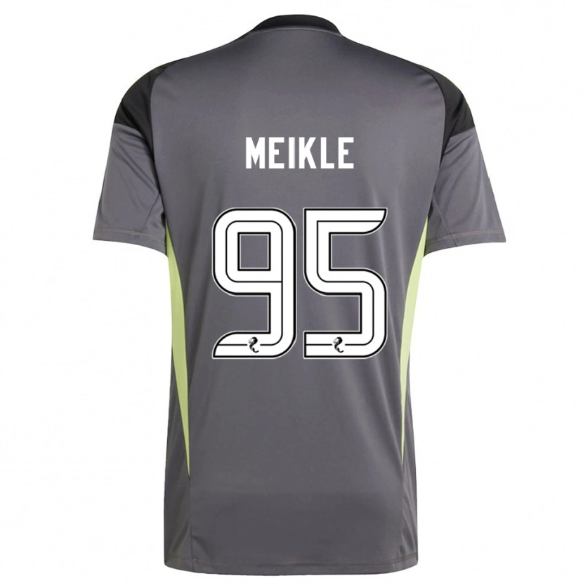 Danxen Dzieci Corey Shaw #95 Biały Szary Koszulka Bramkarska 2025/26