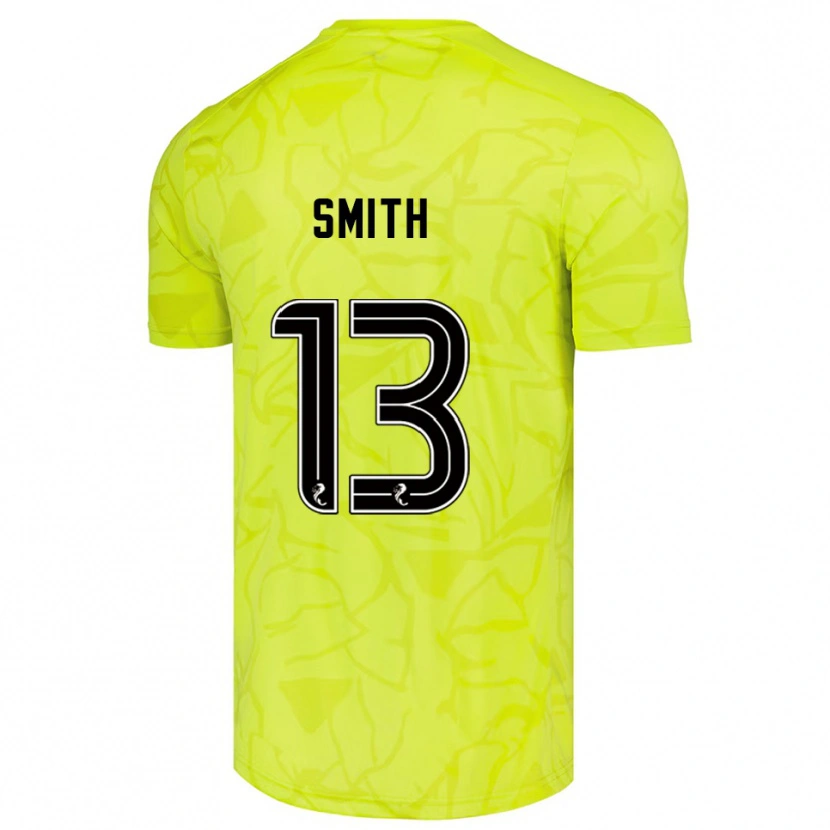 Danxen Dzieci Jordan Smith #13 Czarny Żółty Koszulka Bramkarska 2025/26