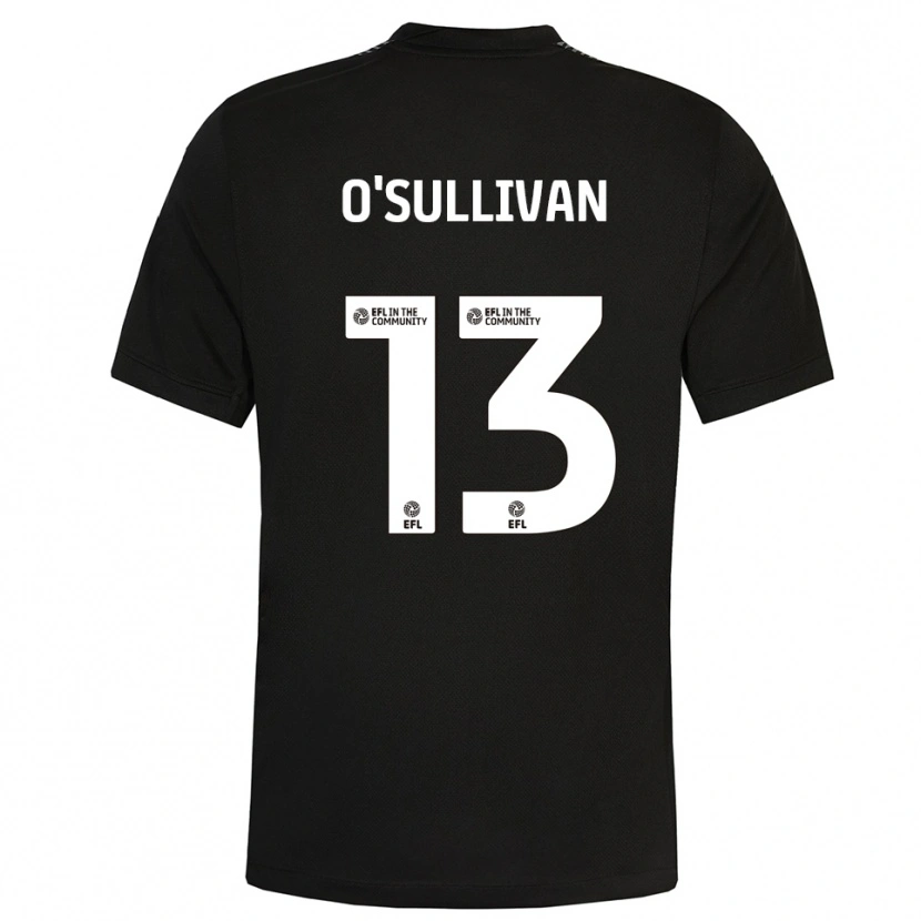 Danxen Dzieci William O'Sullivan #13 Czarno-Biały Koszulka Bramkarska 2025/26