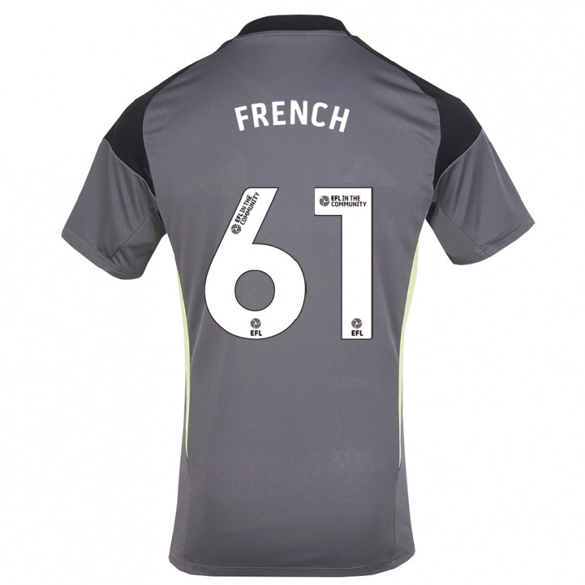 Danxen Dzieci Harry French #61 Biało-Szary Koszulka Bramkarska 2025/26