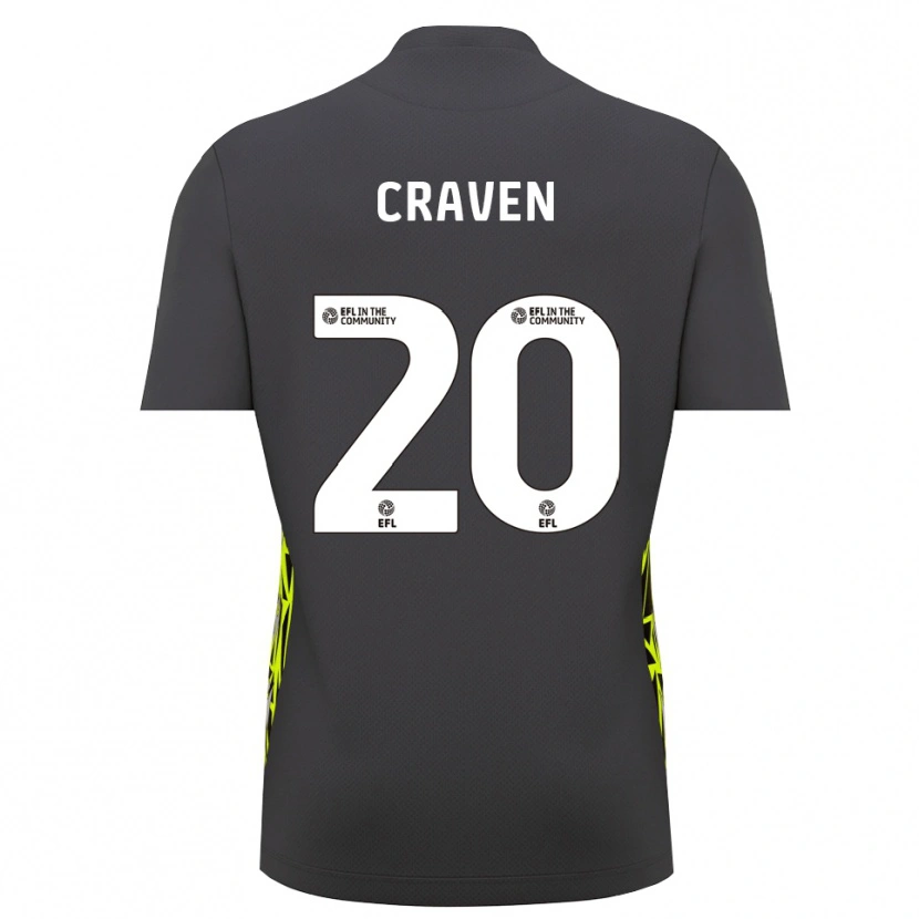 Danxen Dzieci Lizzie Craven #20 Leśno-Szary Zielony Koszulka Bramkarska 2025/26