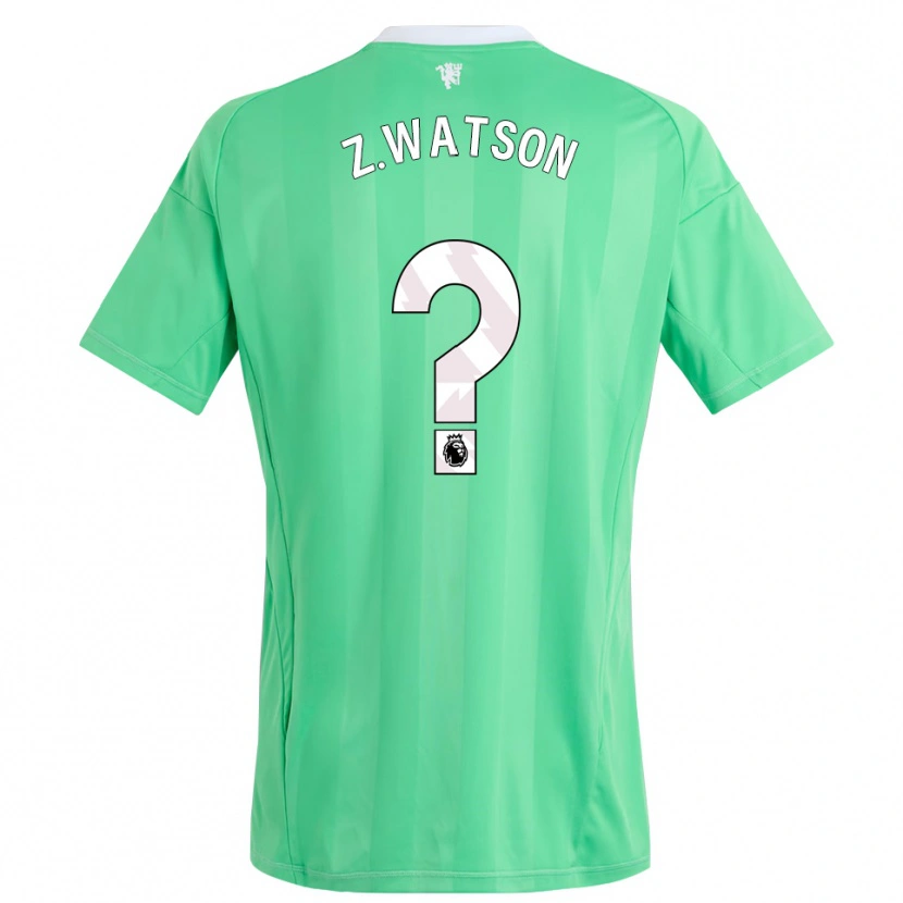Danxen Dzieci Zac Watson #0 Szmaragdowa Zieleń Koszulka Bramkarska 2025/26