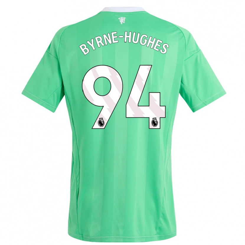 Danxen Dzieci Cameron Byrne-Hughes #94 Szmaragdowa Zieleń Koszulka Bramkarska 2025/26