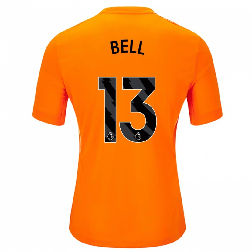 Danxen Dzieci Toby Bell #13 Pomarańczowy Czarny Koszulka Bramkarska 2025/26