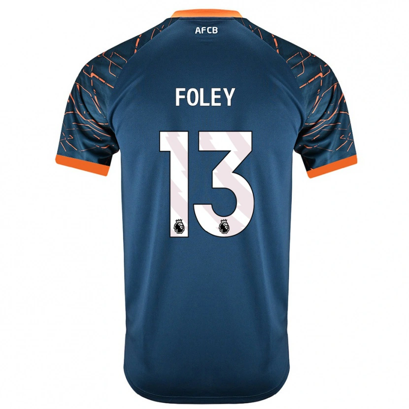 Danxen Dzieci Erin Foley #13 Ciemnoniebieski Łupek Koszulka Bramkarska 2025/26