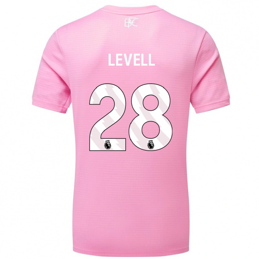 Danxen Dzieci Kirstie Levell #28 Różowy Biały Koszulka Bramkarska 2025/26