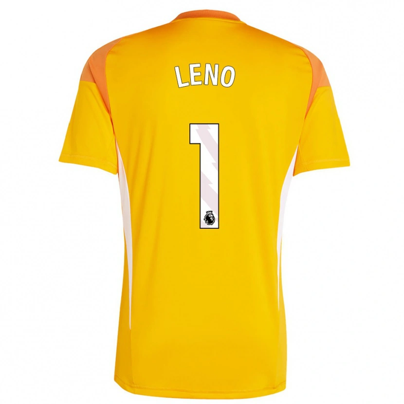 Danxen Dzieci Bernd Leno #1 Pomarańczowy Biały Koszulka Bramkarska 2025/26