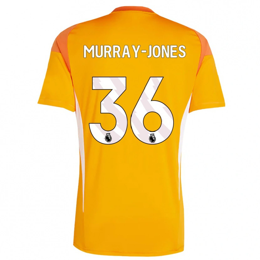 Danxen Dzieci George Murray-Jones #36 Pomarańczowy Biały Koszulka Bramkarska 2025/26