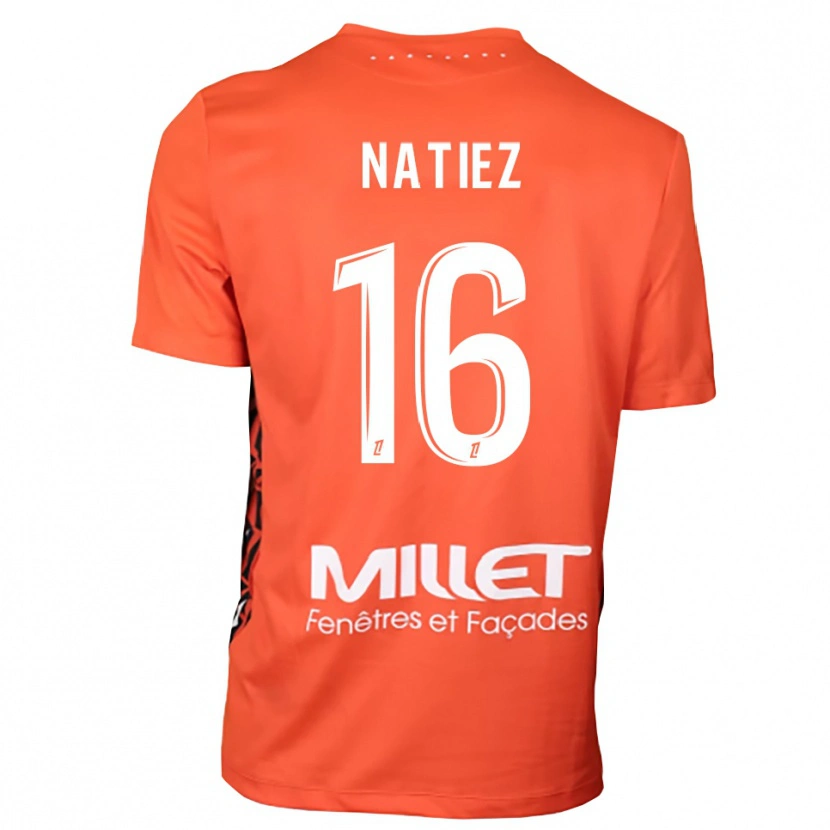 Danxen Dzieci Stanislas Natiez #16 Pomarańczowy I Biały Koszulka Bramkarska 2025/26