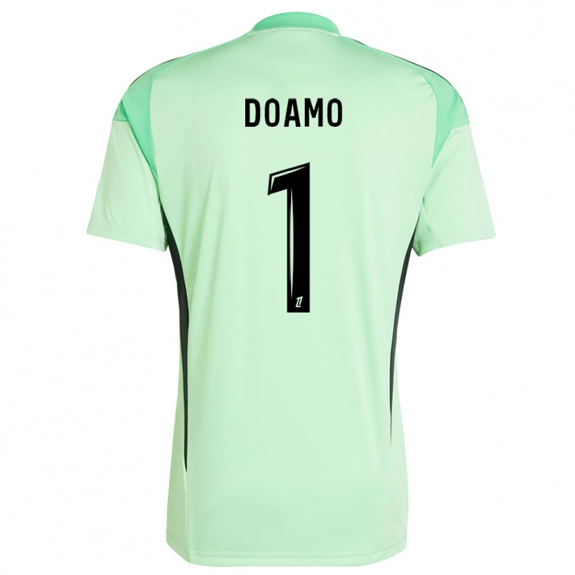 Danxen Dzieci Isaac Doamo #1 Jasno Zielono Czarny Koszulka Bramkarska 2025/26