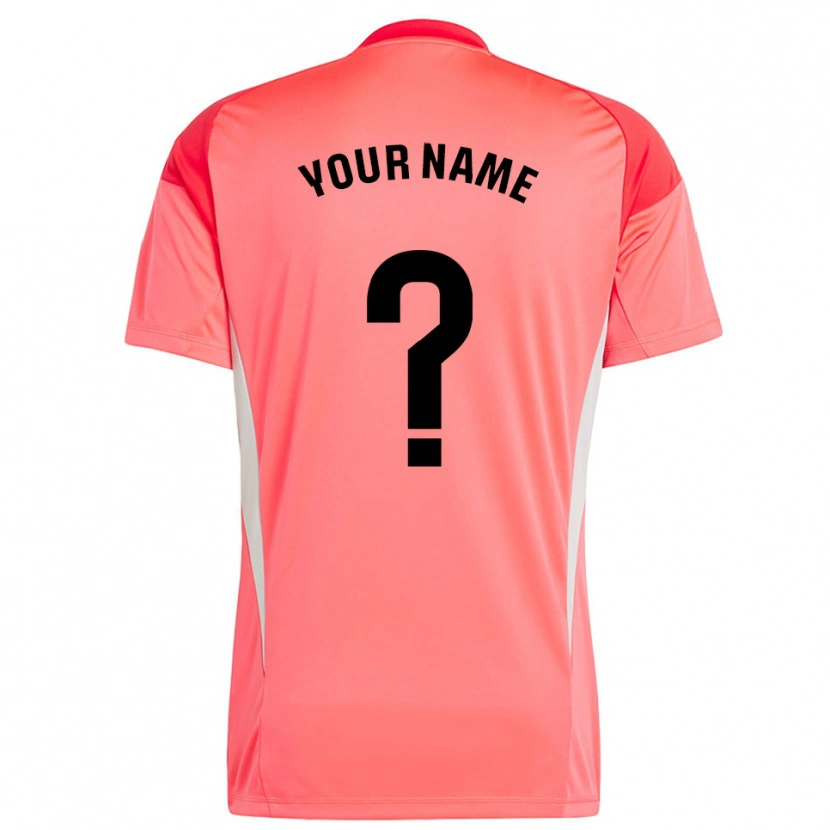 Danxen Dzieci Albacete Balompié Pomarańczowo Czerwony Koszulka Bramkarska 2025/26