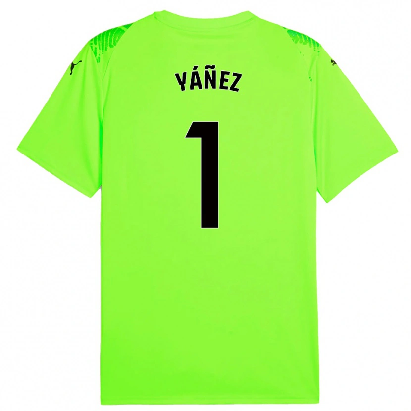 Danxen Dzieci Rubén Yáñez #1 Trawnikowo Zielony Koszulka Bramkarska 2025/26
