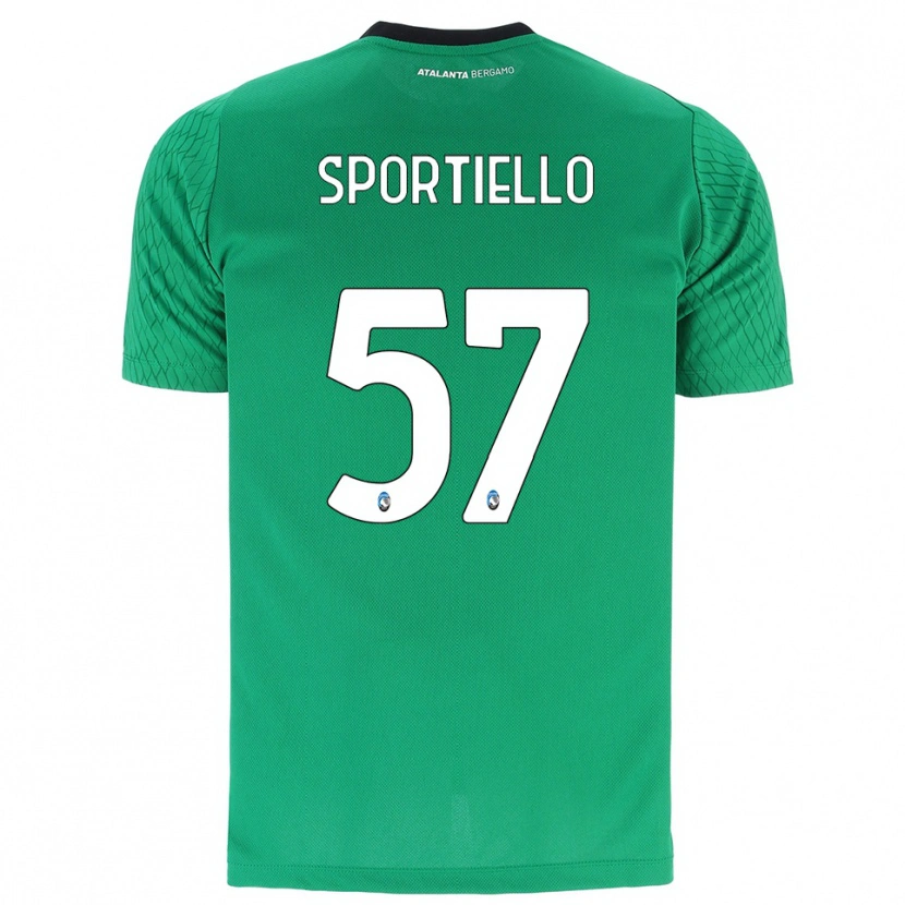 Danxen Dzieci Marco Sportiello #57 Szmaragdowy Zielony Koszulka Bramkarska 2025/26