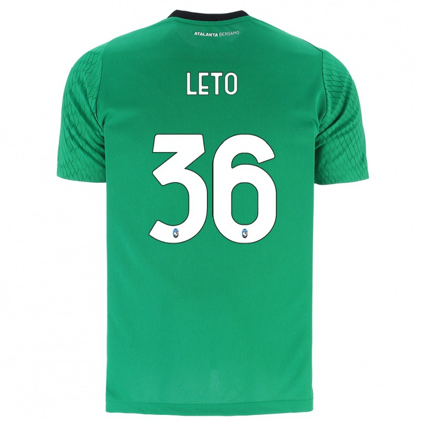 Danxen Dzieci Manuel Leto #36 Szmaragdowy Zielony Koszulka Bramkarska 2025/26