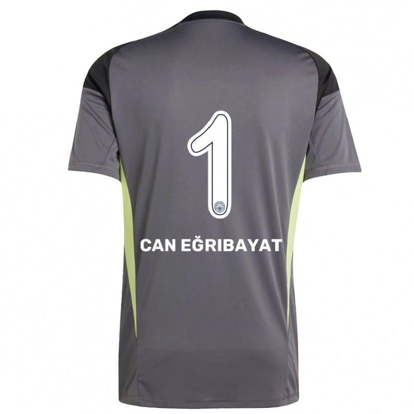 Danxen Dzieci İrfan Can Eğribayat #1 Ciemnoszary Czarny Koszulka Bramkarska 2025/26