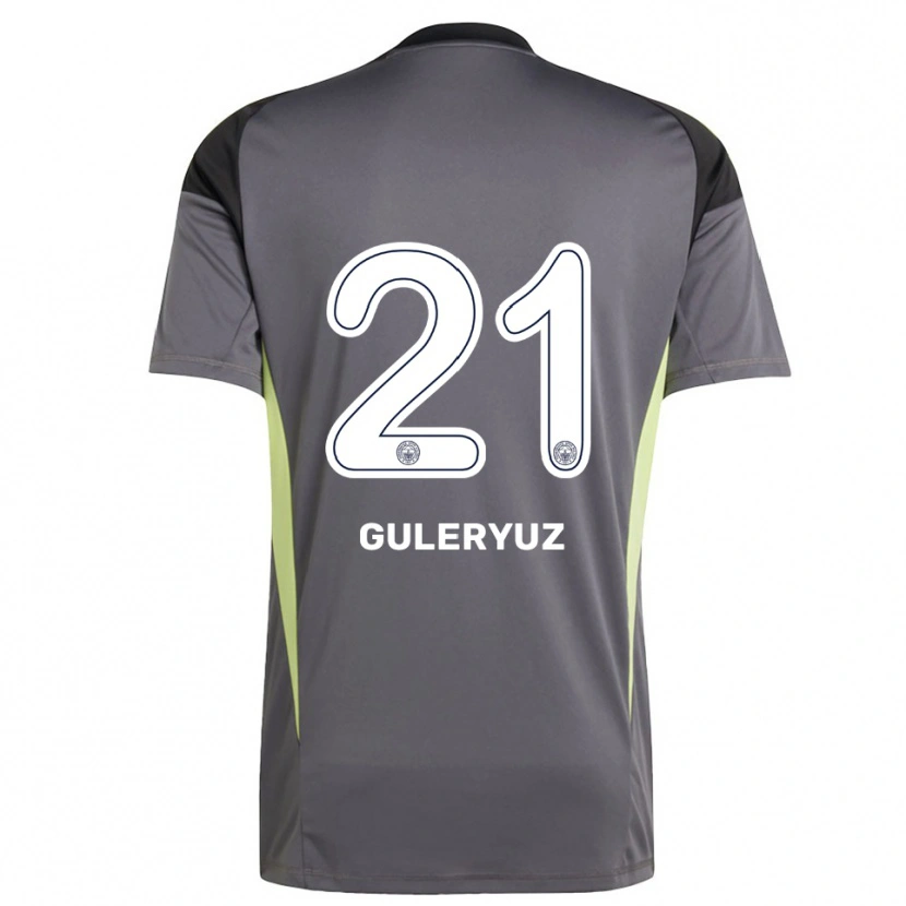 Danxen Dzieci Göknur Güleryüz #21 Ciemnoszary Czarny Koszulka Bramkarska 2025/26
