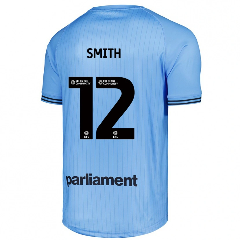 Danxen Męski Jackson Smith #12 Jasny Błękit Nieba Koszulka Bramkarska 2025/26