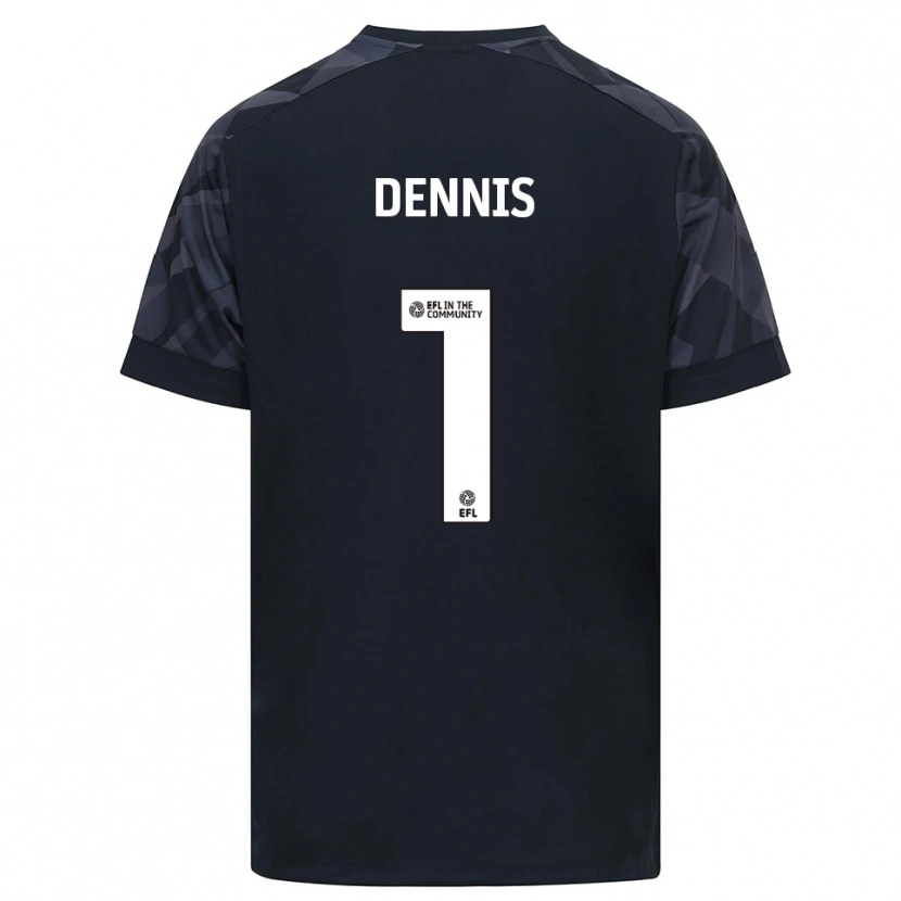 Danxen Męski Jake Dennis #1 Czarny Biały Koszulka Bramkarska 2025/26