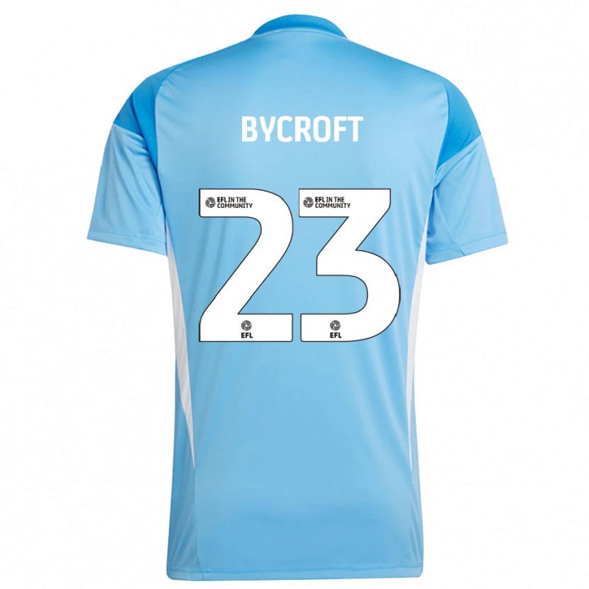 Danxen Męski Jack Bycroft #23 Jasny Błękit Nieba Koszulka Bramkarska 2025/26