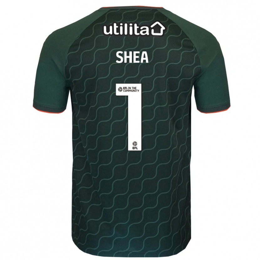 Danxen Męski James Shea #1 Ciemna Zieleń Koszulka Bramkarska 2025/26