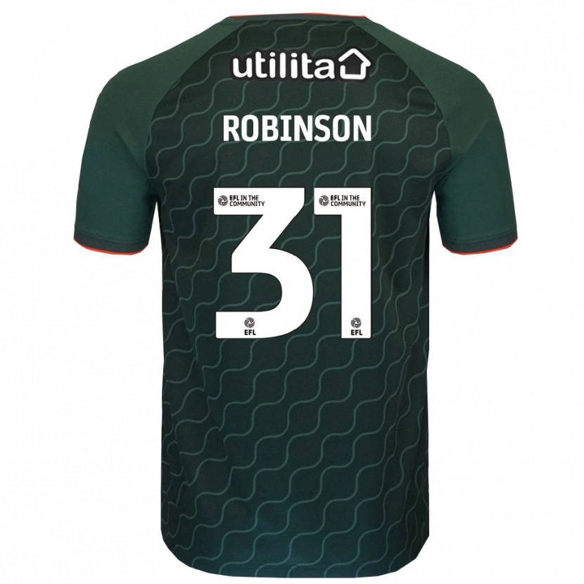 Danxen Męski Leah Robinson #31 Ciemna Zieleń Koszulka Bramkarska 2025/26