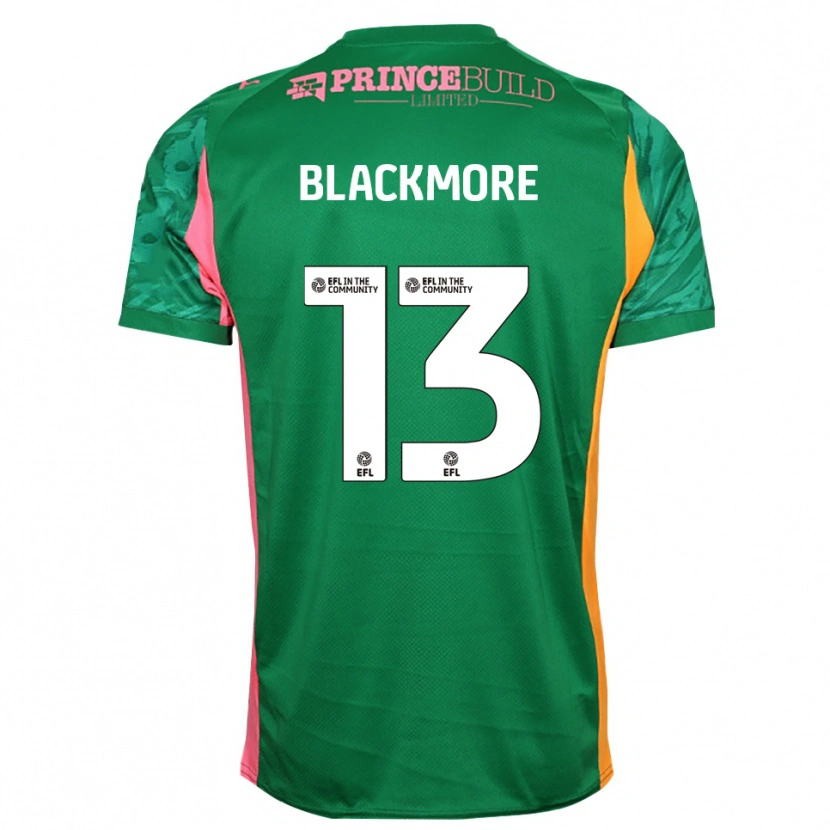 Danxen Męski Will Blackmore #13 Zielono Różowy Koszulka Bramkarska 2025/26