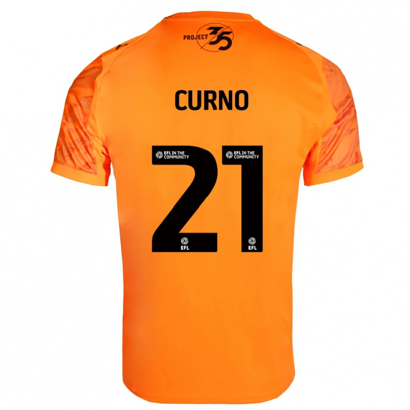 Danxen Męski Maddi Curno #21 Czarny Pomarańczowy Koszulka Bramkarska 2025/26