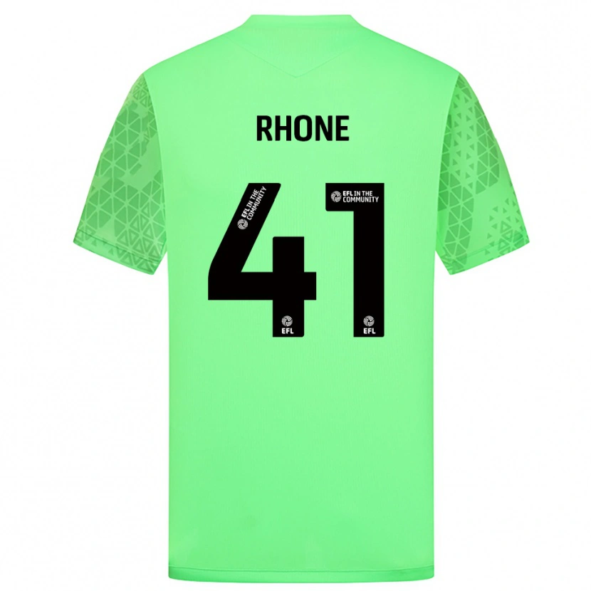 Danxen Męski Harrison Rhone #41 Jasna Zieleń Koszulka Bramkarska 2025/26