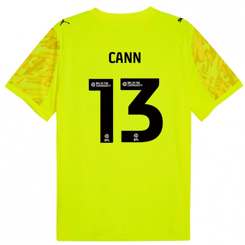 Danxen Męski Ted Cann #13 Jasnoszary I Biały Koszulka Bramkarska 2025/26