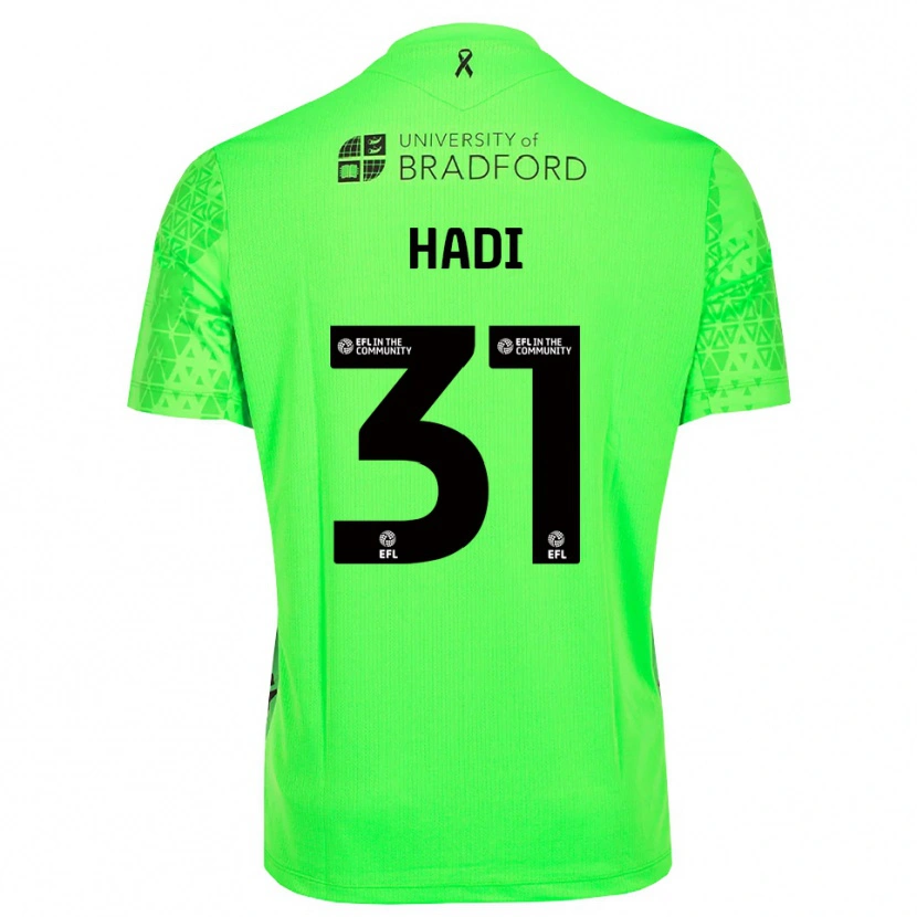 Danxen Męski Zac Hadi #31 Jasna Zieleń Koszulka Bramkarska 2025/26