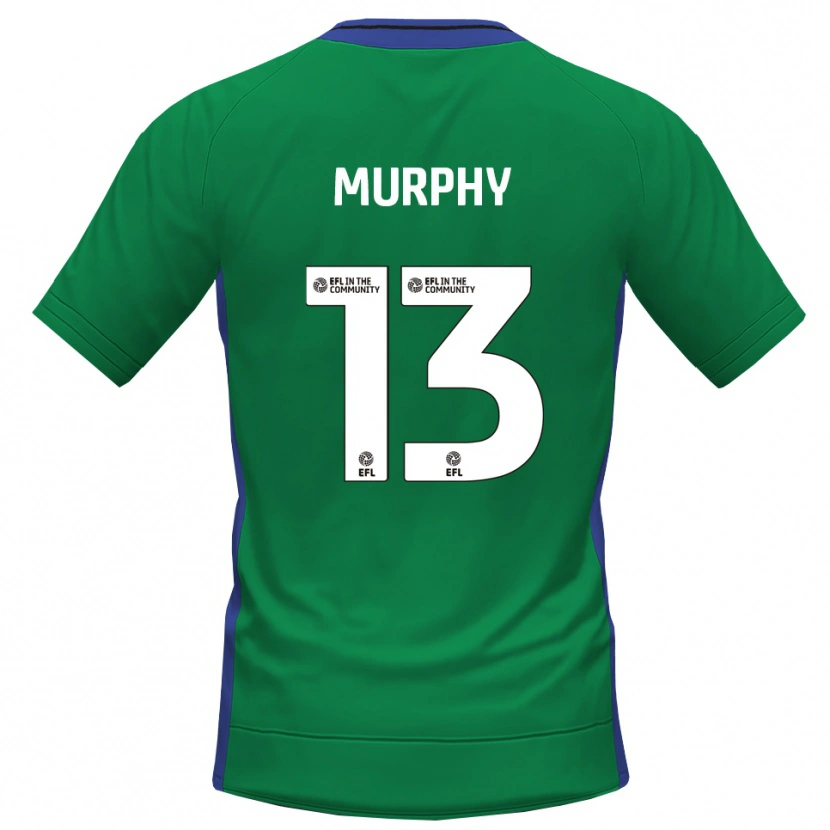 Danxen Męski Joe Murphy #13 Zielono Niebieski Koszulka Bramkarska 2025/26