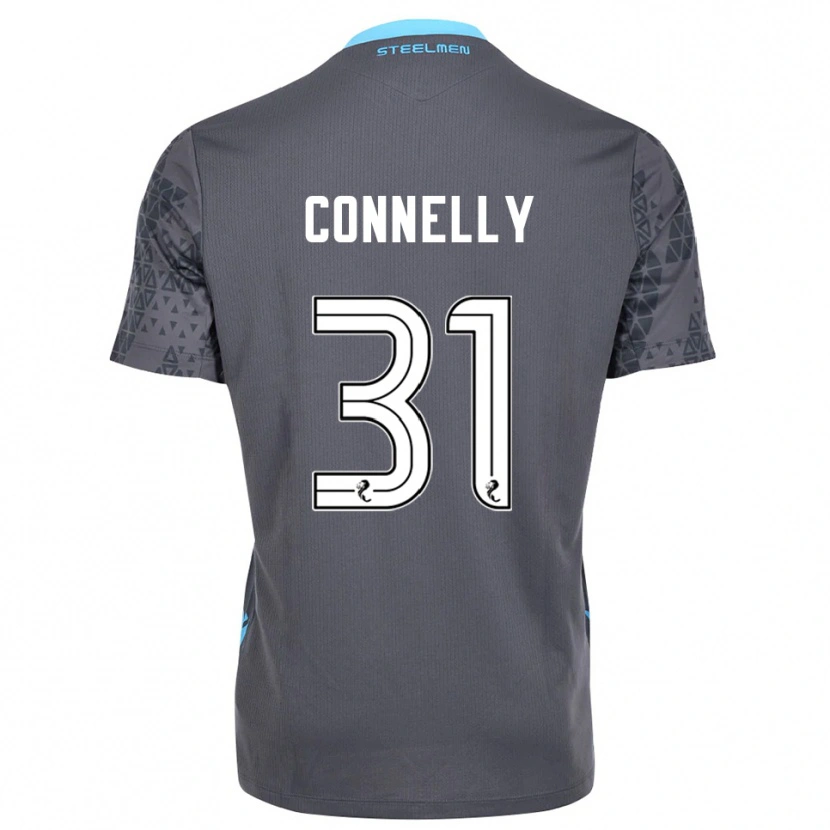 Danxen Męski Matty Connelly #31 Biały Szary Koszulka Bramkarska 2025/26