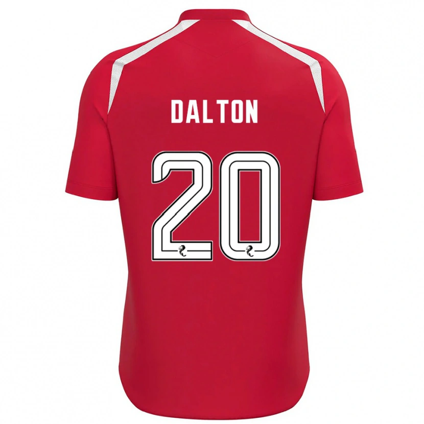 Danxen Męski Sean Dalton #20 Biało Czerwony Koszulka Bramkarska 2025/26