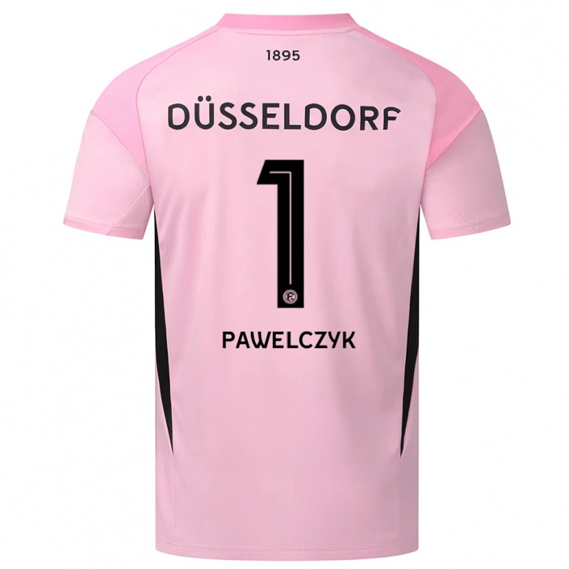 Danxen Męski Tobias Pawelczyk #1 Różowy Czarny Koszulka Bramkarska 2025/26