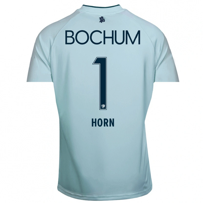 Danxen Męski Timo Horn #1 Cyjan-Niebieski Koszulka Bramkarska 2025/26