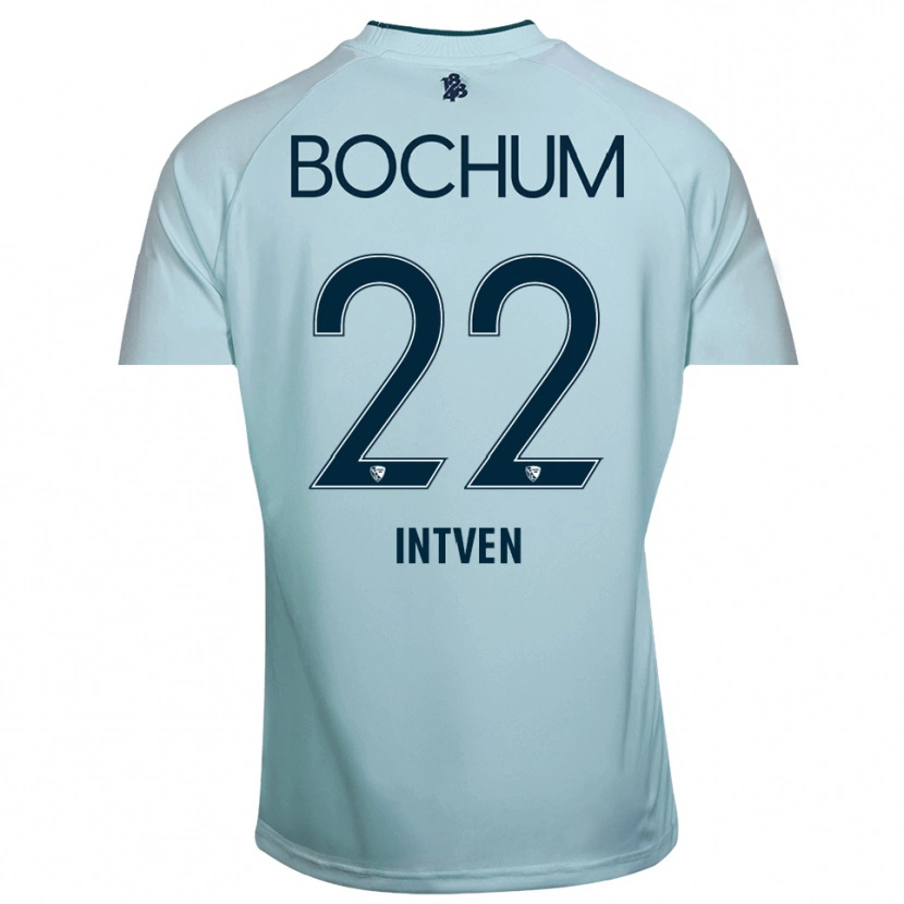 Danxen Męski Noel Intven #22 Cyjan-Niebieski Koszulka Bramkarska 2025/26