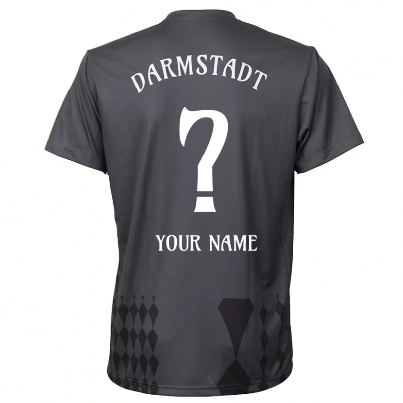 Danxen Męski SV Darmstadt 98 Ciemnoszary Koszulka Bramkarska 2025/26