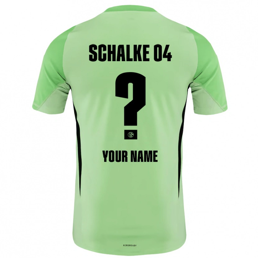 Danxen Męski Schalke 04 Jasnozielony Czarny Koszulka Bramkarska 2025/26
