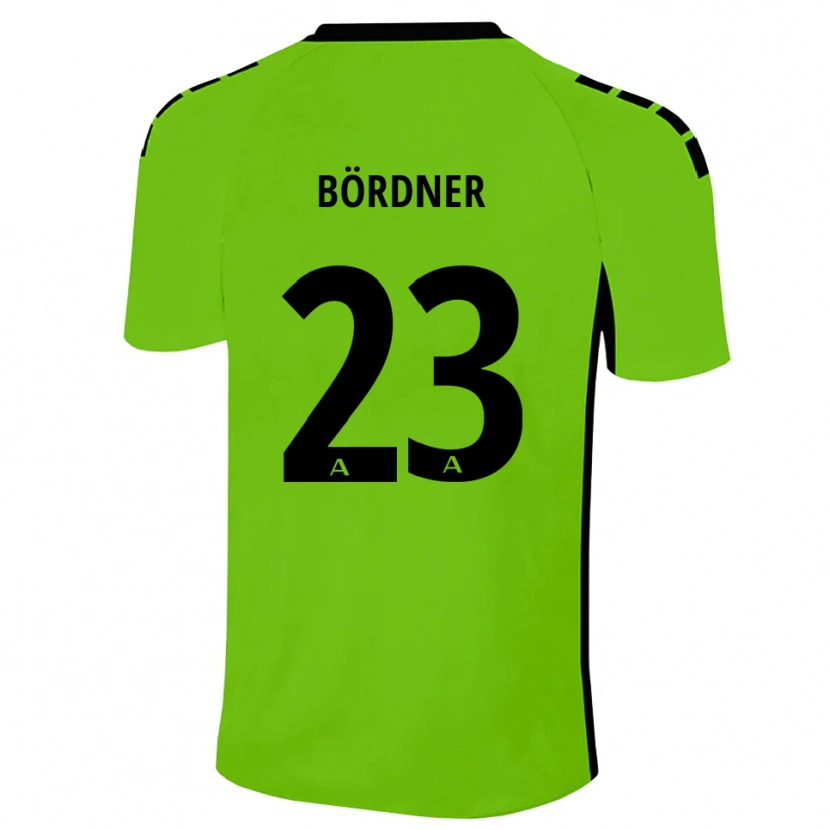 Danxen Męski Elias Bördner #23 Trawiasto-Zielony Czarny Koszulka Bramkarska 2025/26