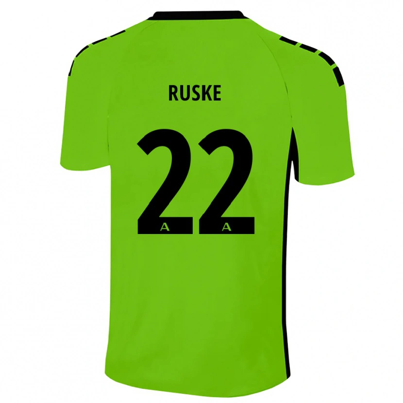 Danxen Męski Neo Ruske #22 Trawiasto-Zielony Czarny Koszulka Bramkarska 2025/26