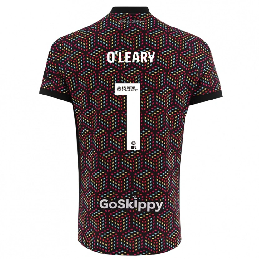 Danxen Męski Max O'Leary #1 Czarno-Biały Koszulka Bramkarska 2025/26
