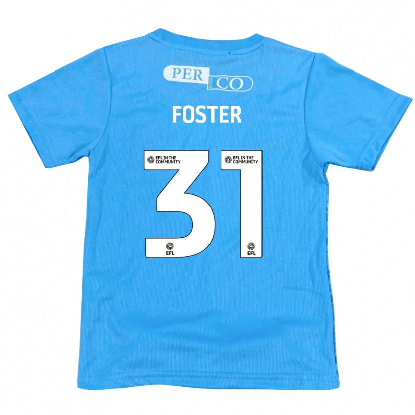 Danxen Męski Owen Foster #31 Niebiesko-Biały Koszulka Bramkarska 2025/26