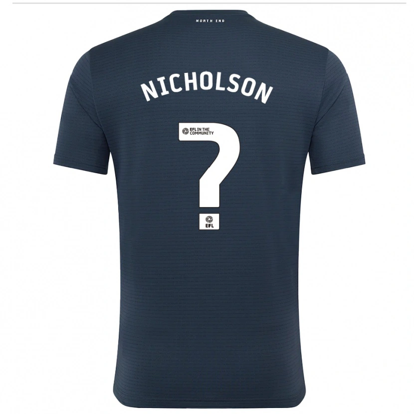 Danxen Męski Joseph Nicholson #0 Czarno-Biały Koszulka Bramkarska 2025/26
