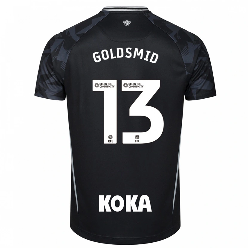 Danxen Męski Jacqui Goldsmid #13 Niebiesko-Czarny Koszulka Bramkarska 2025/26