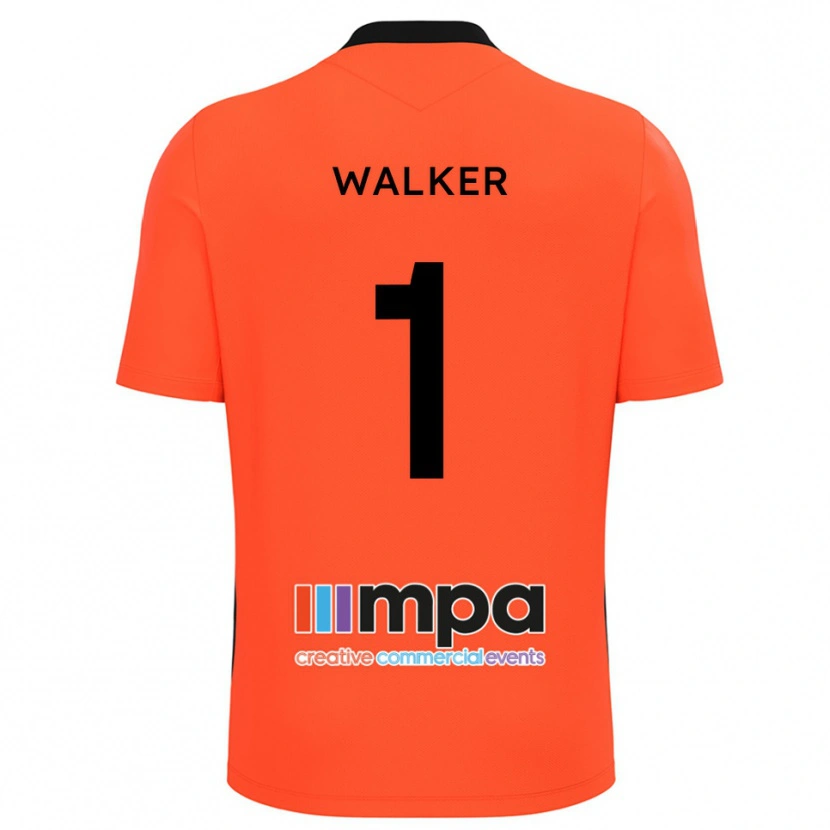 Danxen Męski Laurie Walker #1 Pomarańczowy I Czarny Koszulka Bramkarska 2025/26